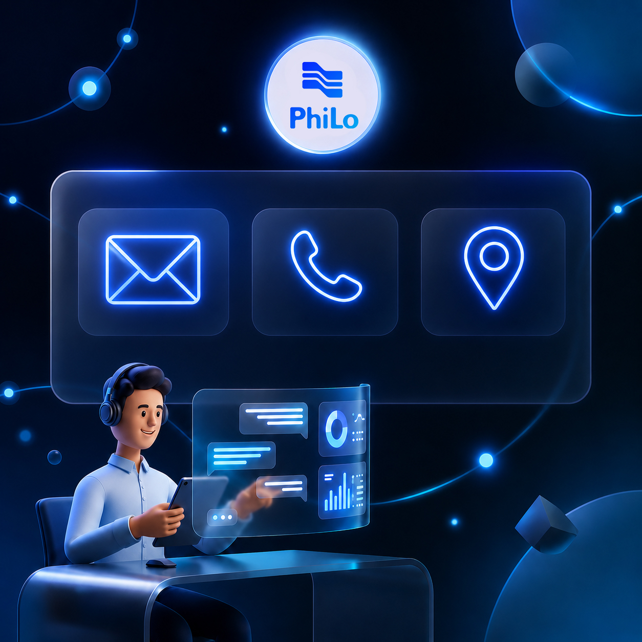 PhiLo support team and contact channels